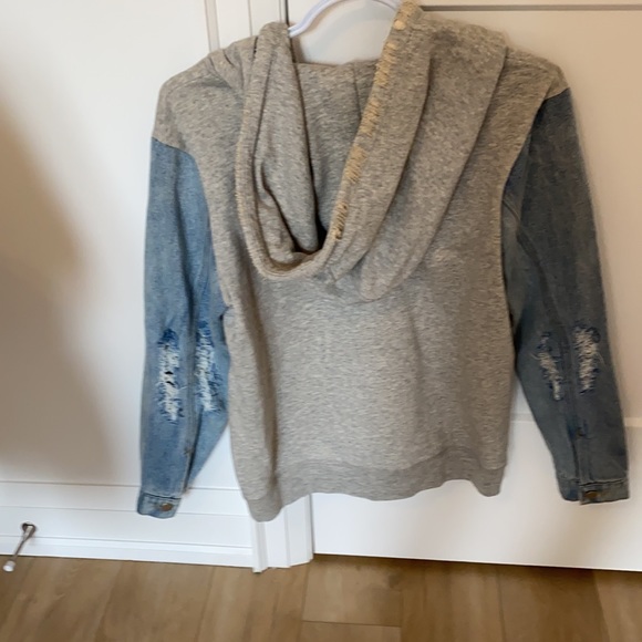 Jean jacket sweater - Picture 4 of 4